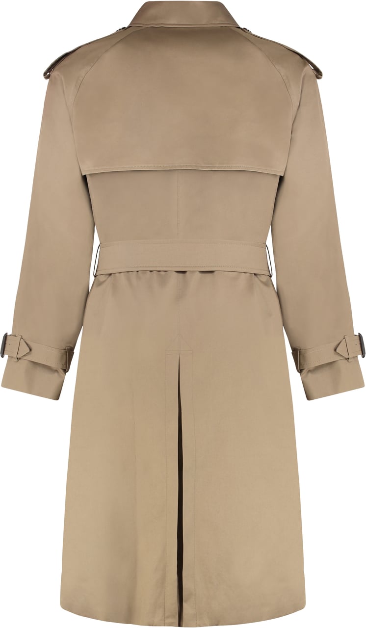 Burberry Lungo trench Chestwood in gabardine Bruin