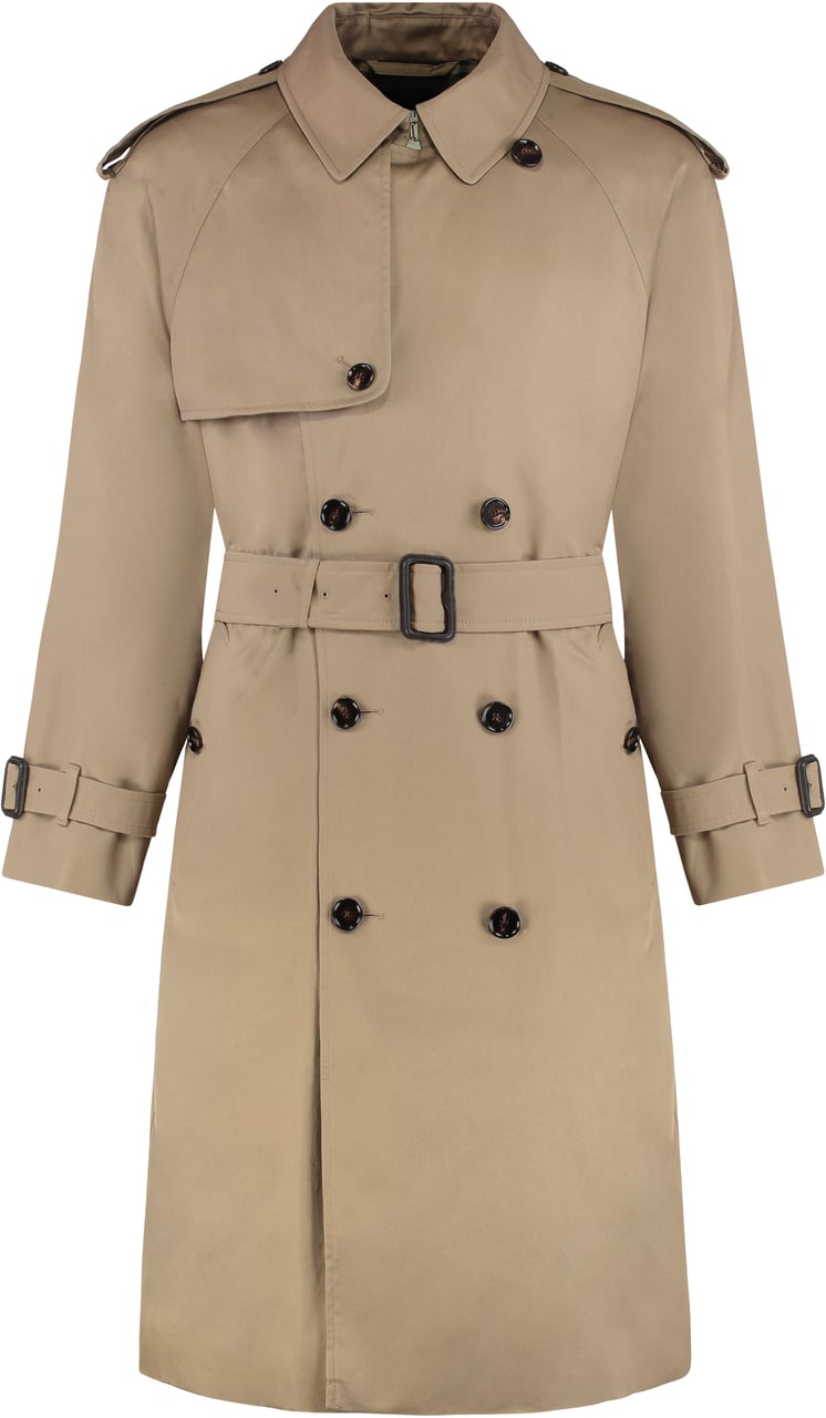 Burberry Lungo trench Chestwood in gabardine Bruin