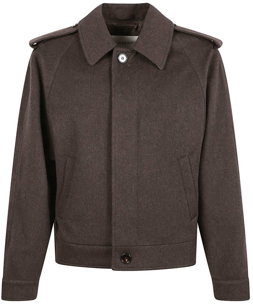 Burberry Cashmere Jacket Zwart
