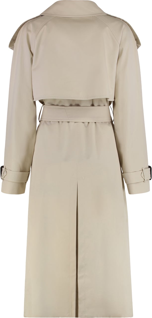 Burberry Car coat Ellingham long in gabardine Beige