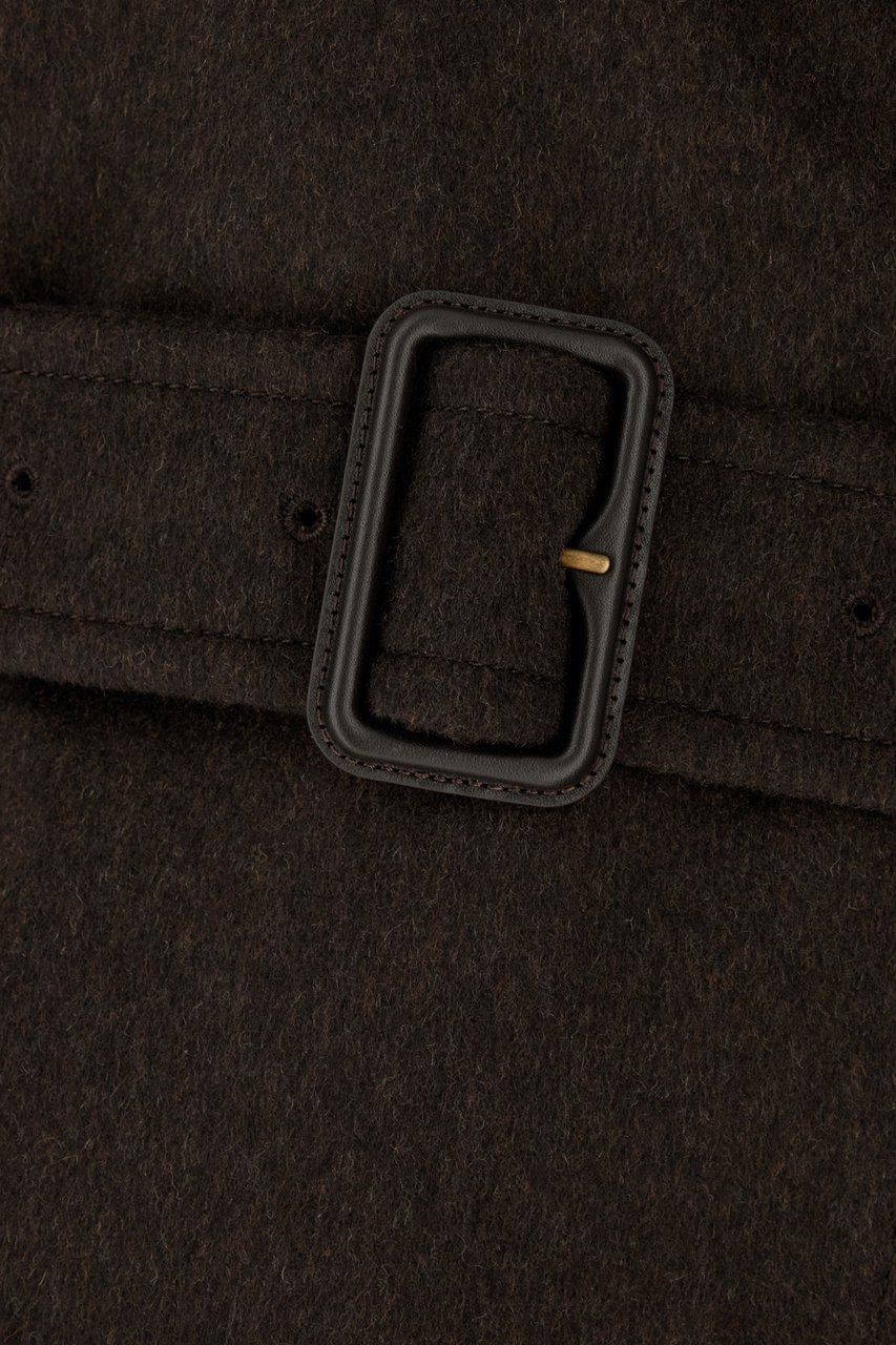 Burberry Burberry Slate cashmere coat Zwart