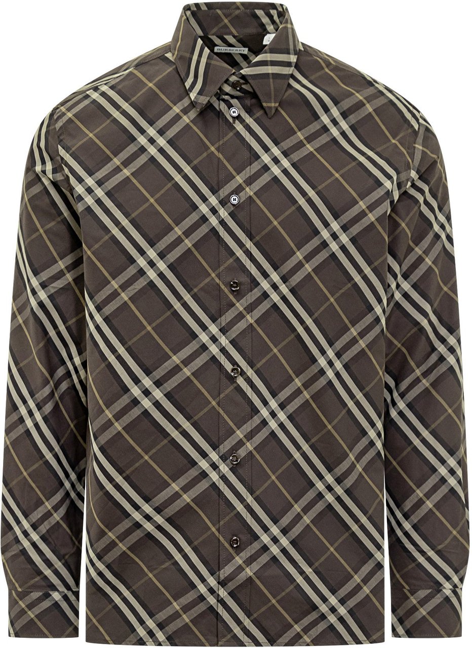 Burberry Burberry Printed poplin shirt Divers