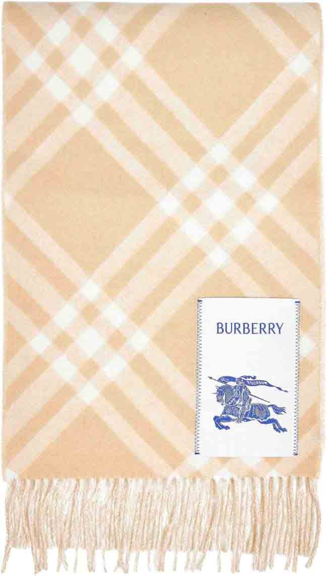 Burberry Scarfs Beige Beige