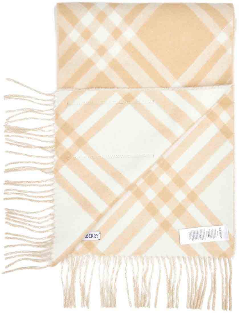 Burberry Scarfs Beige Beige