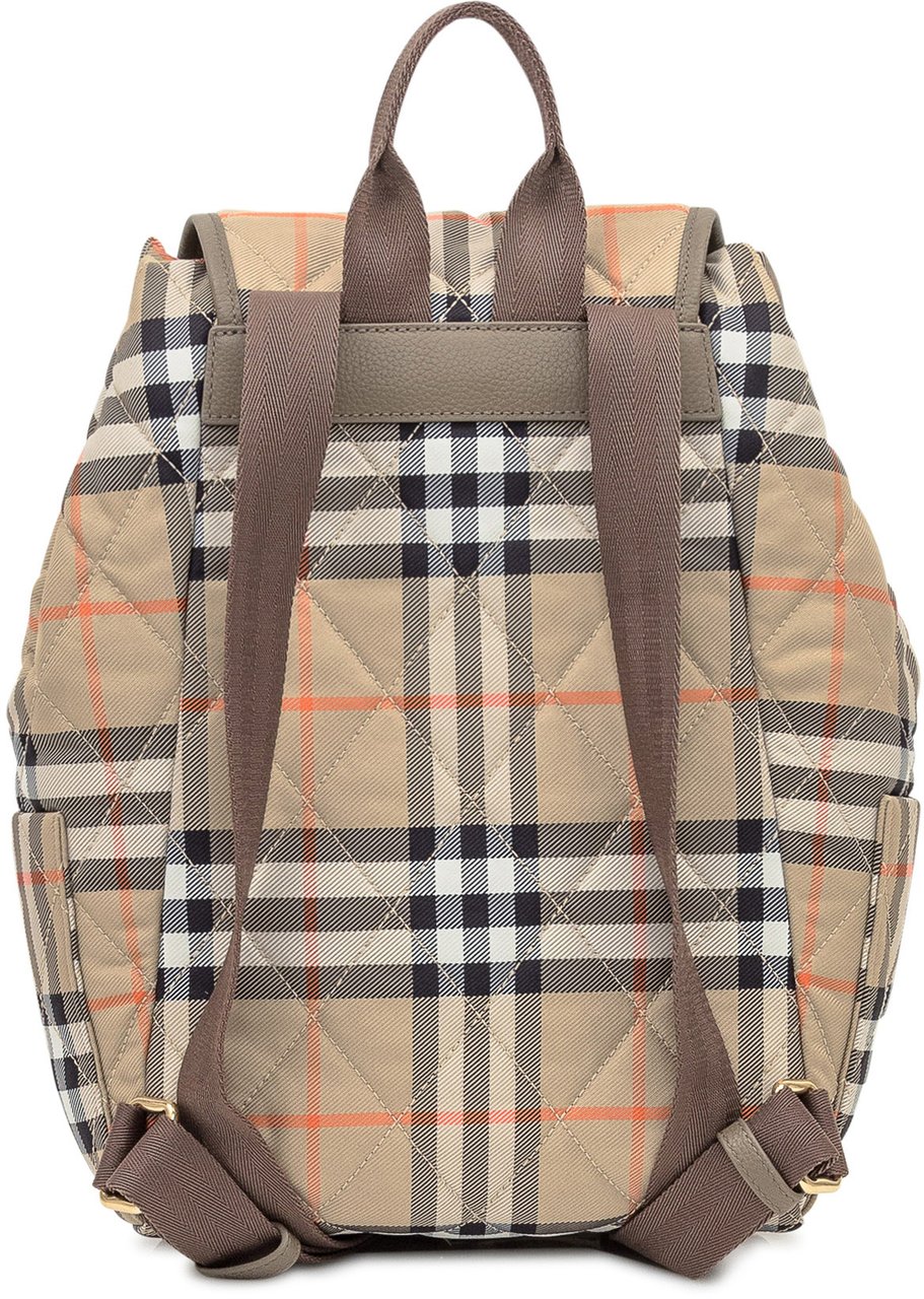 Burberry Burberry Embroidered canvas backpack Divers