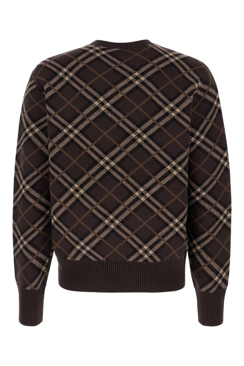 Burberry Burberry Embroidered wool blend sweater Divers