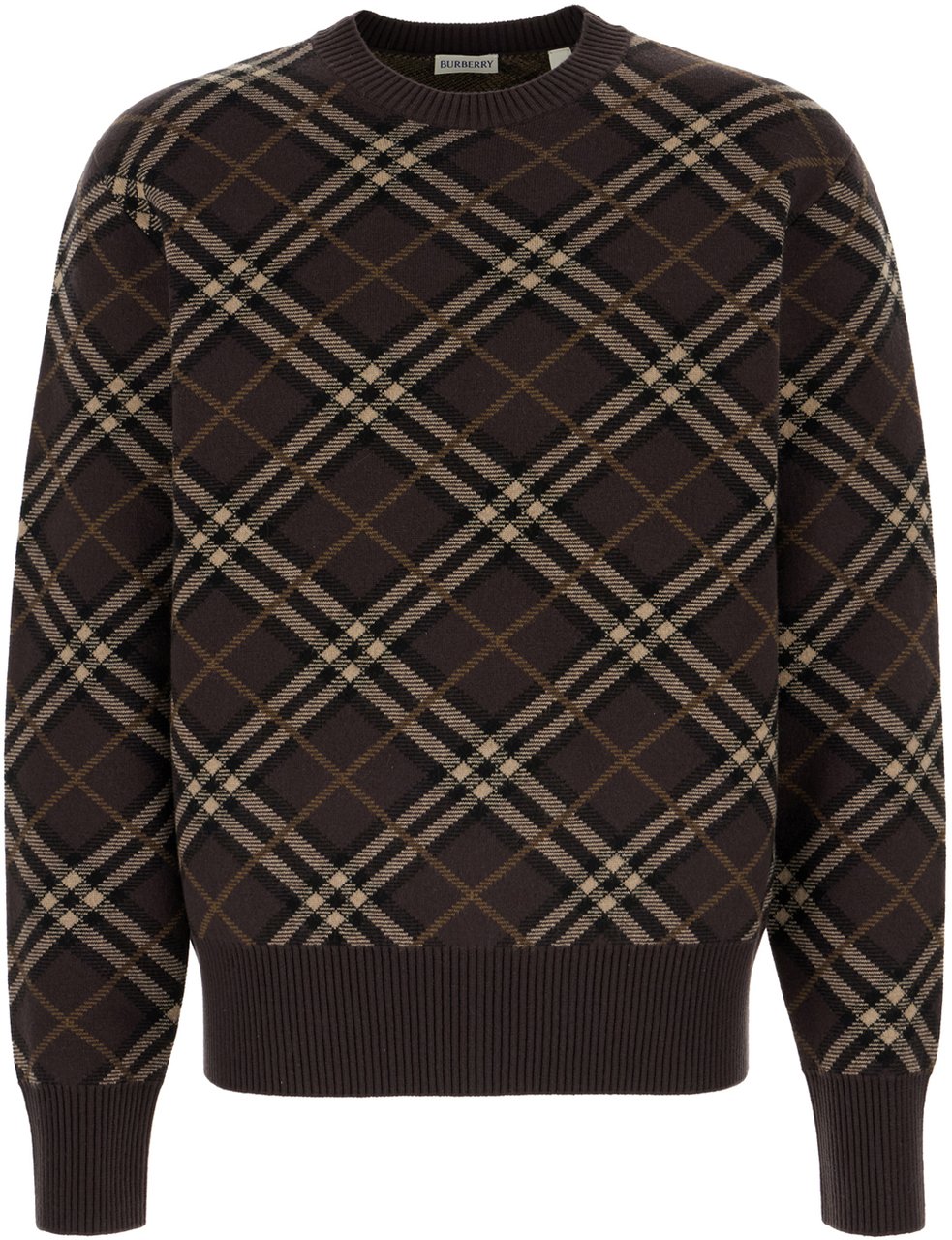 Burberry Burberry Embroidered wool blend sweater Divers