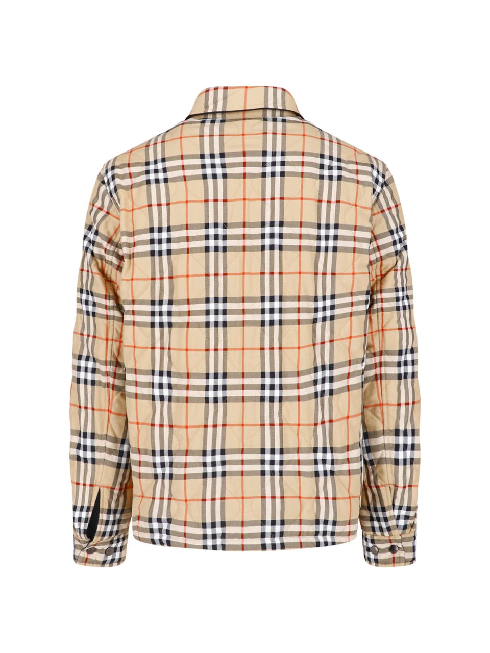 Burberry Reversible Quilted Jacket with Diamond-Stitched Design Zwart