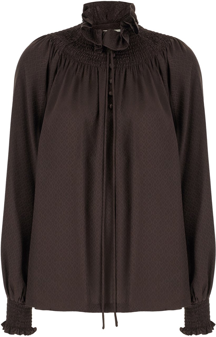 Burberry Burberry Printed silk blouse Divers