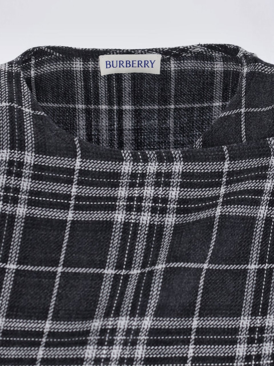 Burberry "Meryl" Midi Dress – Grey Grijs