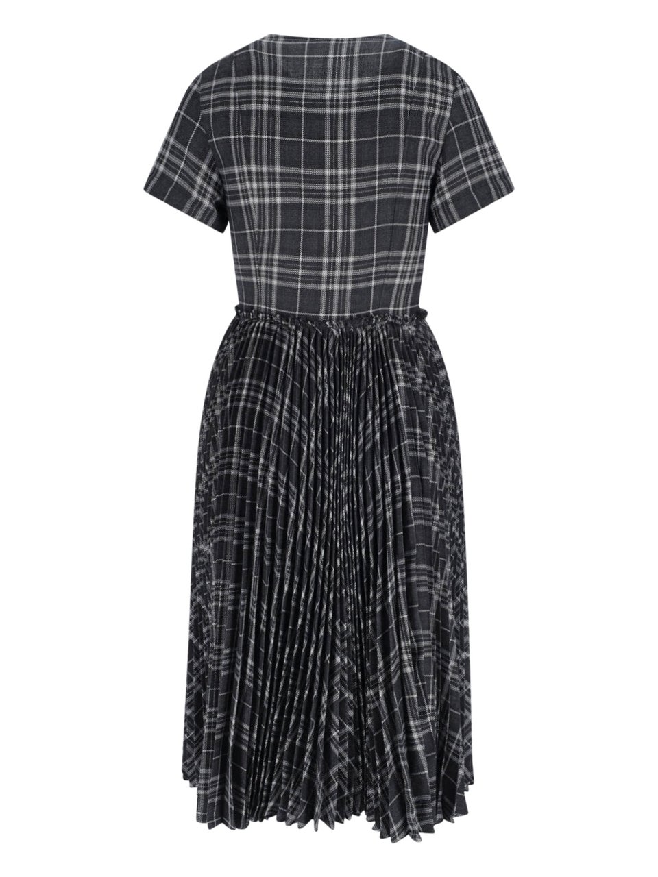 Burberry "Meryl" Midi Dress – Grey Grijs