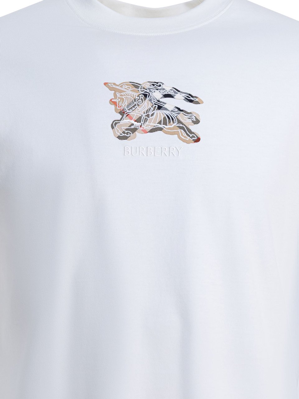 Burberry EKD T-shirt Wit