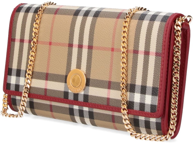 Burberry Compact Beige Wallet With Snap Closure And Minimalist Design Neutraal