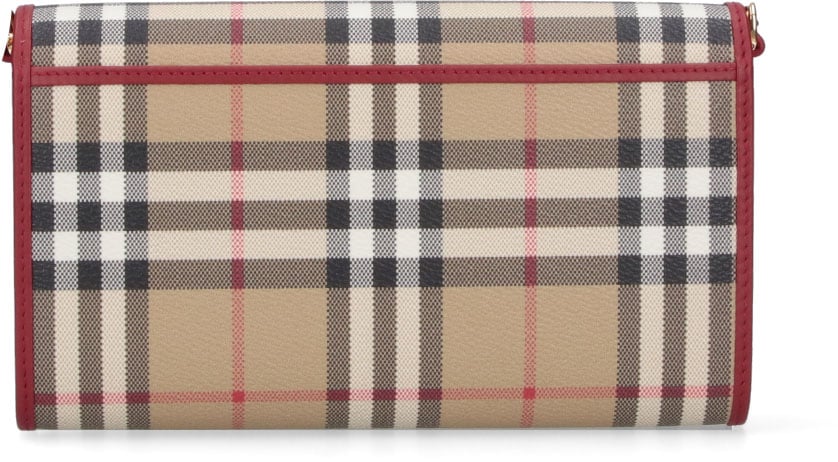 Burberry Compact Beige Wallet With Snap Closure And Minimalist Design Neutraal