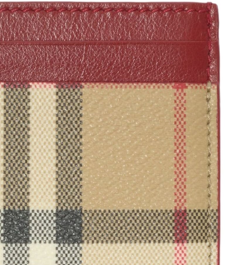 Burberry Wallets Red Rood