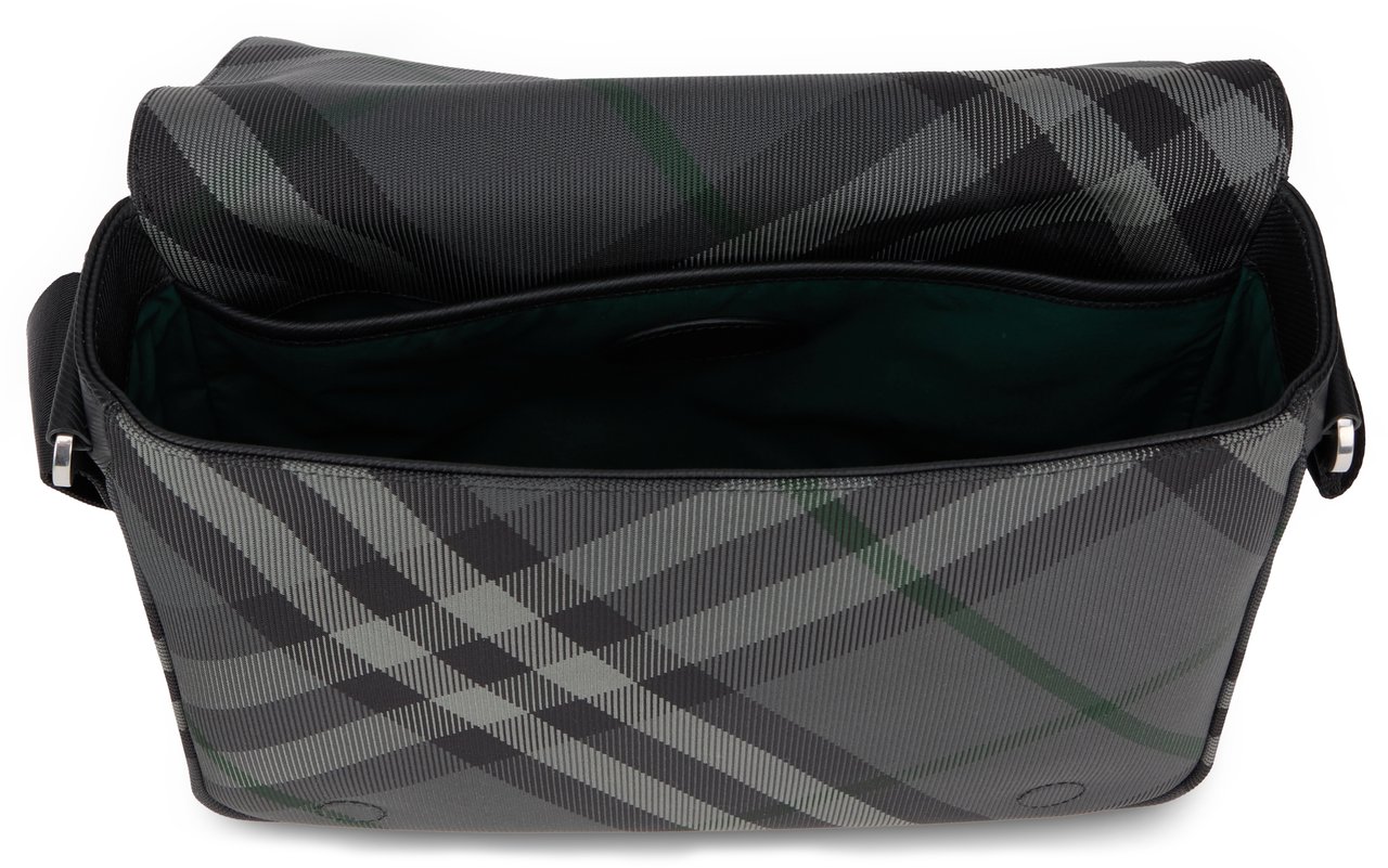 Burberry Messenger bag Grid Grijs