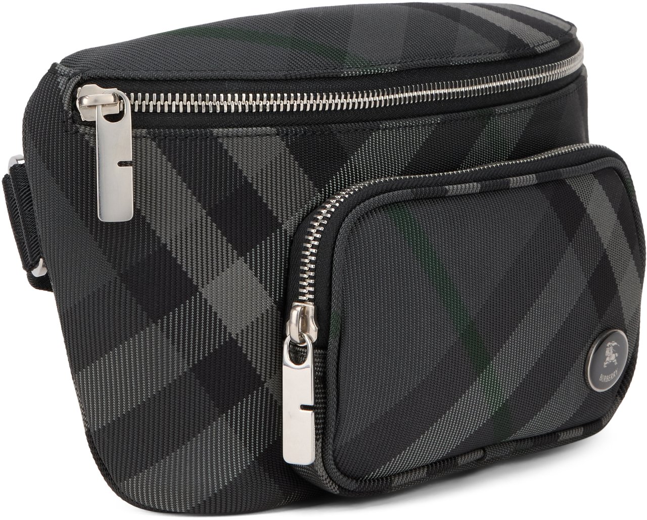 Burberry Marsupio Grid Grijs