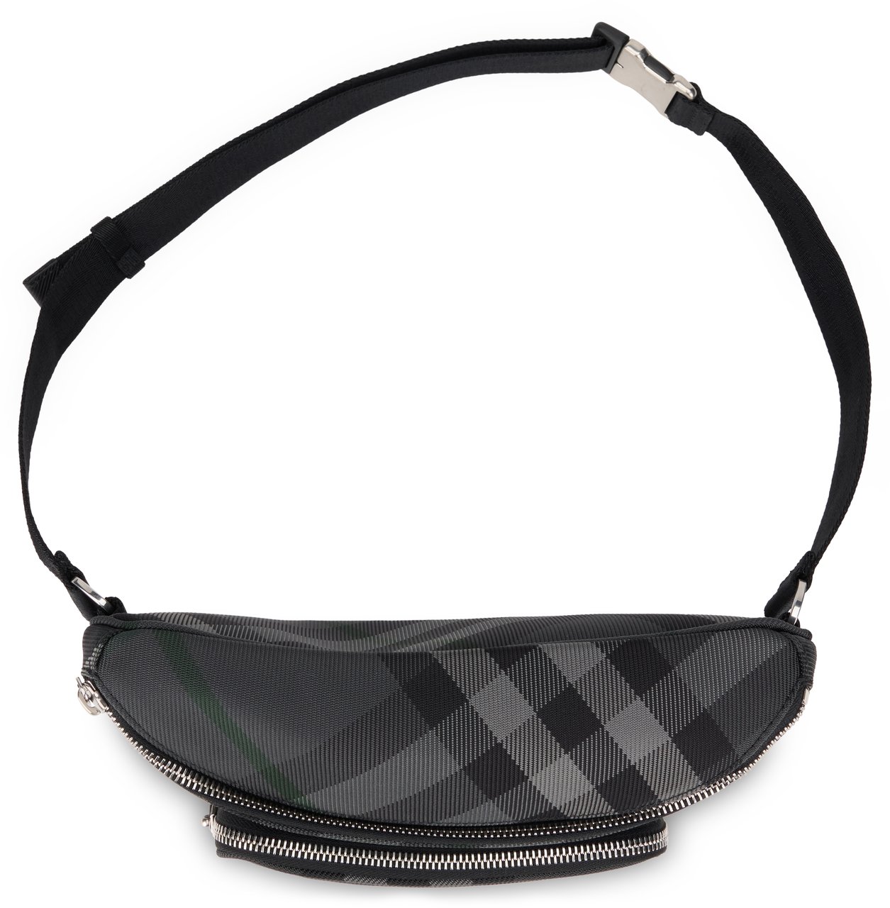 Burberry Marsupio Grid Grijs