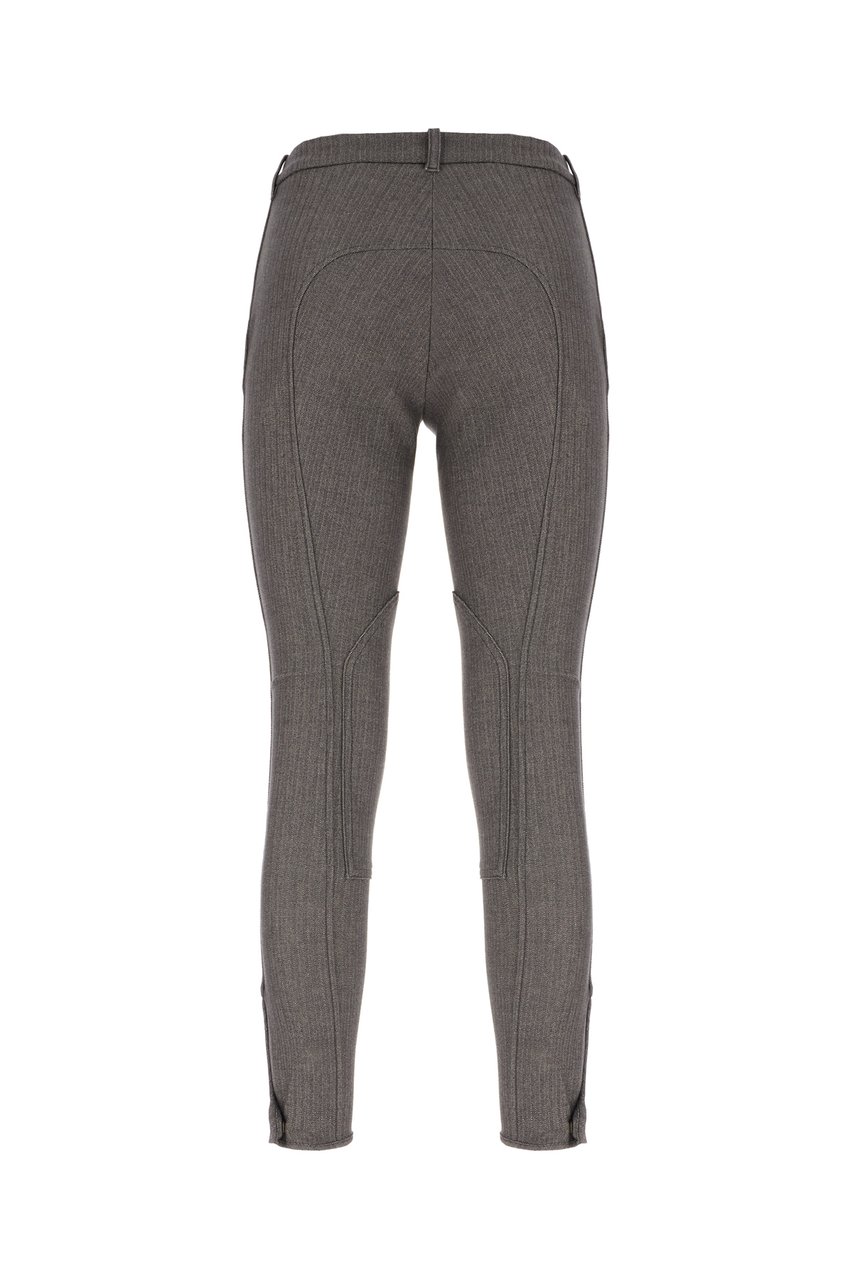 Burberry Burberry Embroidered stretch cotton leggings Divers