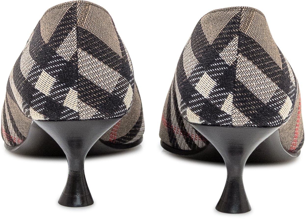 Burberry Burberry Décolleté Cameo Check con Tacco Medio Divers