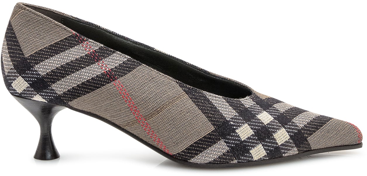 Burberry Burberry Décolleté Cameo Check con Tacco Medio Divers