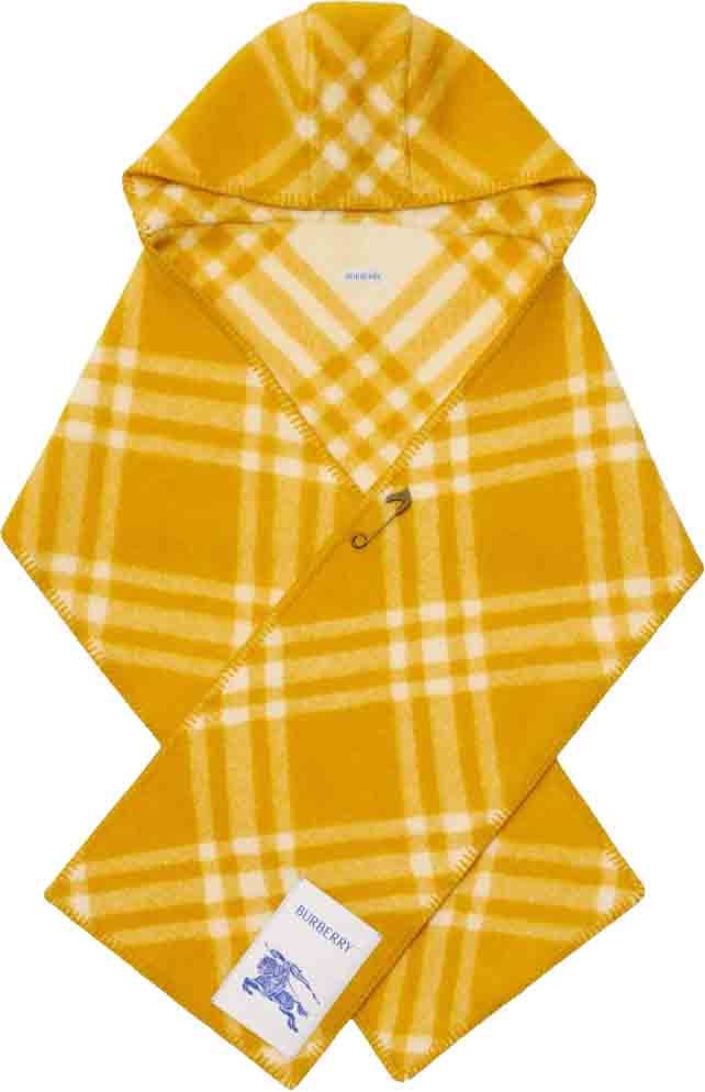 Burberry Scarfs Yellow Geel