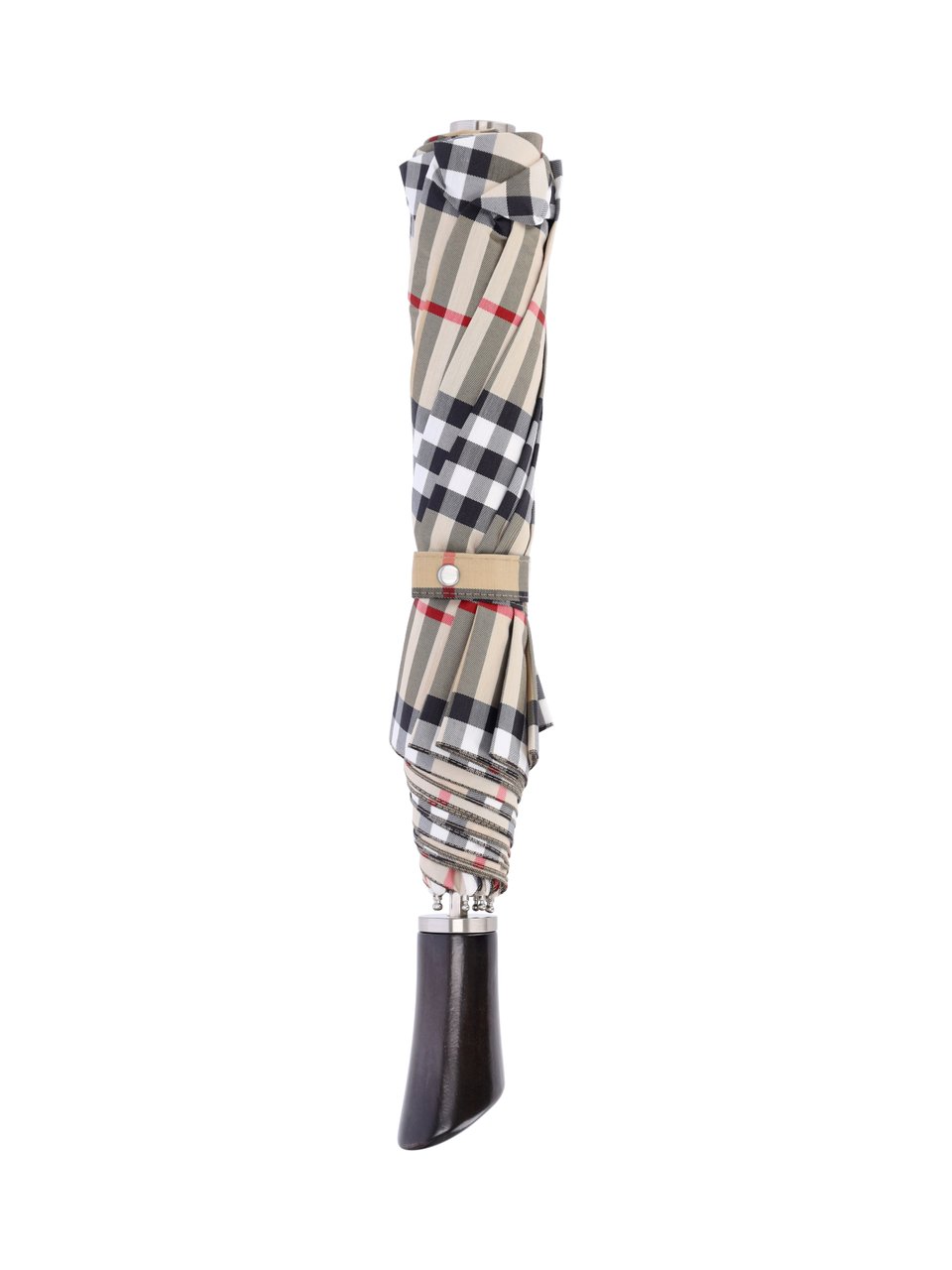 Burberry Classic Checkered Foldable Umbrella Neutraal