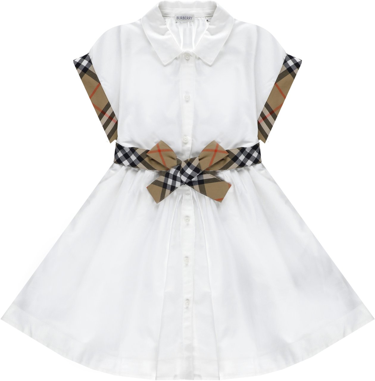 Burberry Dresses White Wit