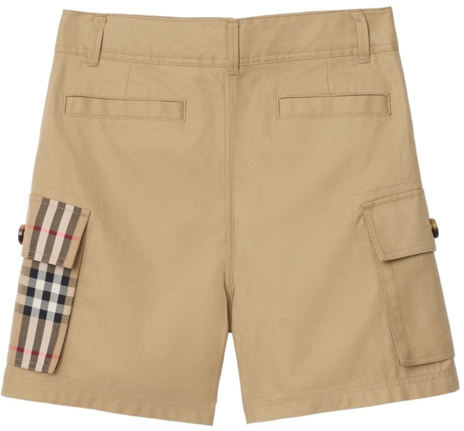 Burberry Shorts Beige Beige