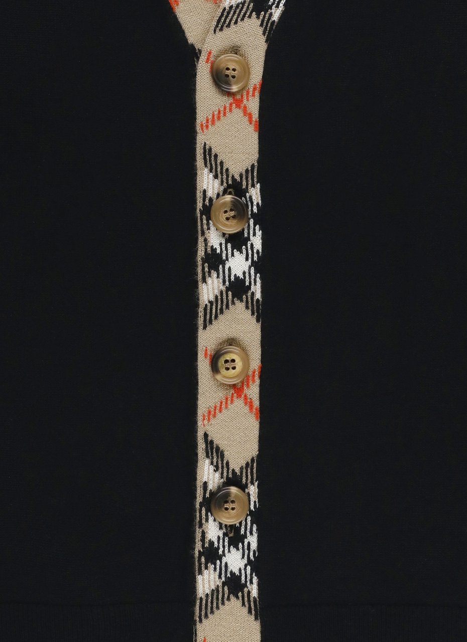 Burberry Sweaters Black Zwart