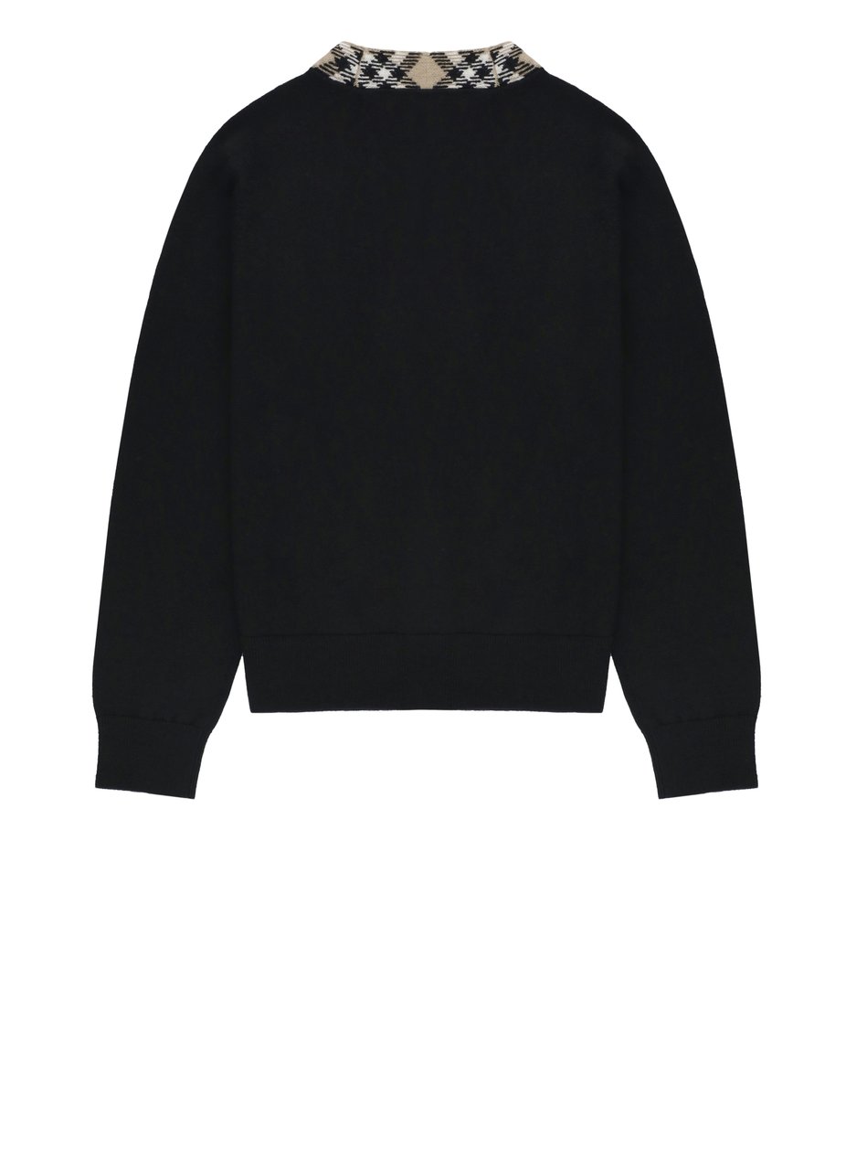 Burberry Sweaters Black Zwart