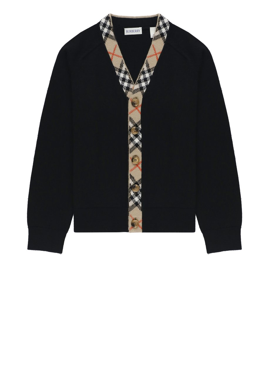 Burberry Sweaters Black Zwart