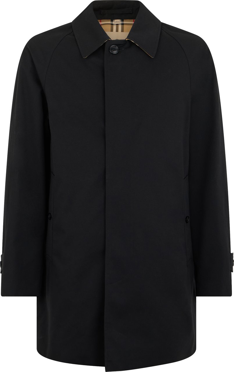 Burberry Classic short trench Zwart