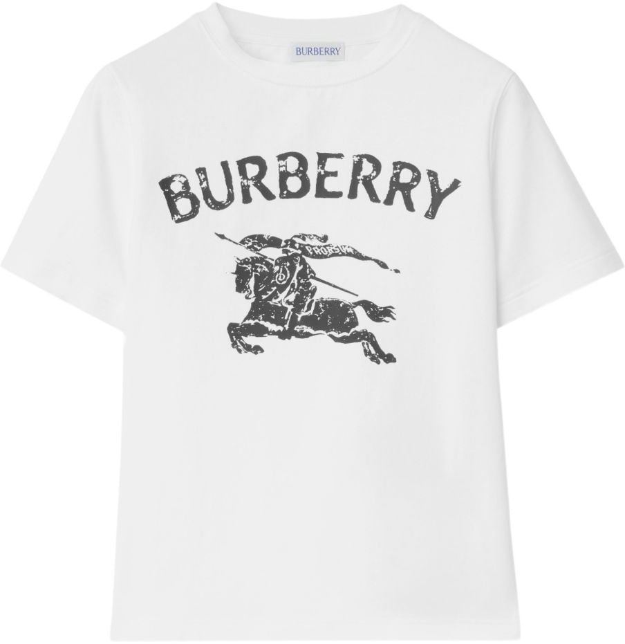 Burberry T-Shirts And Polos White Wit