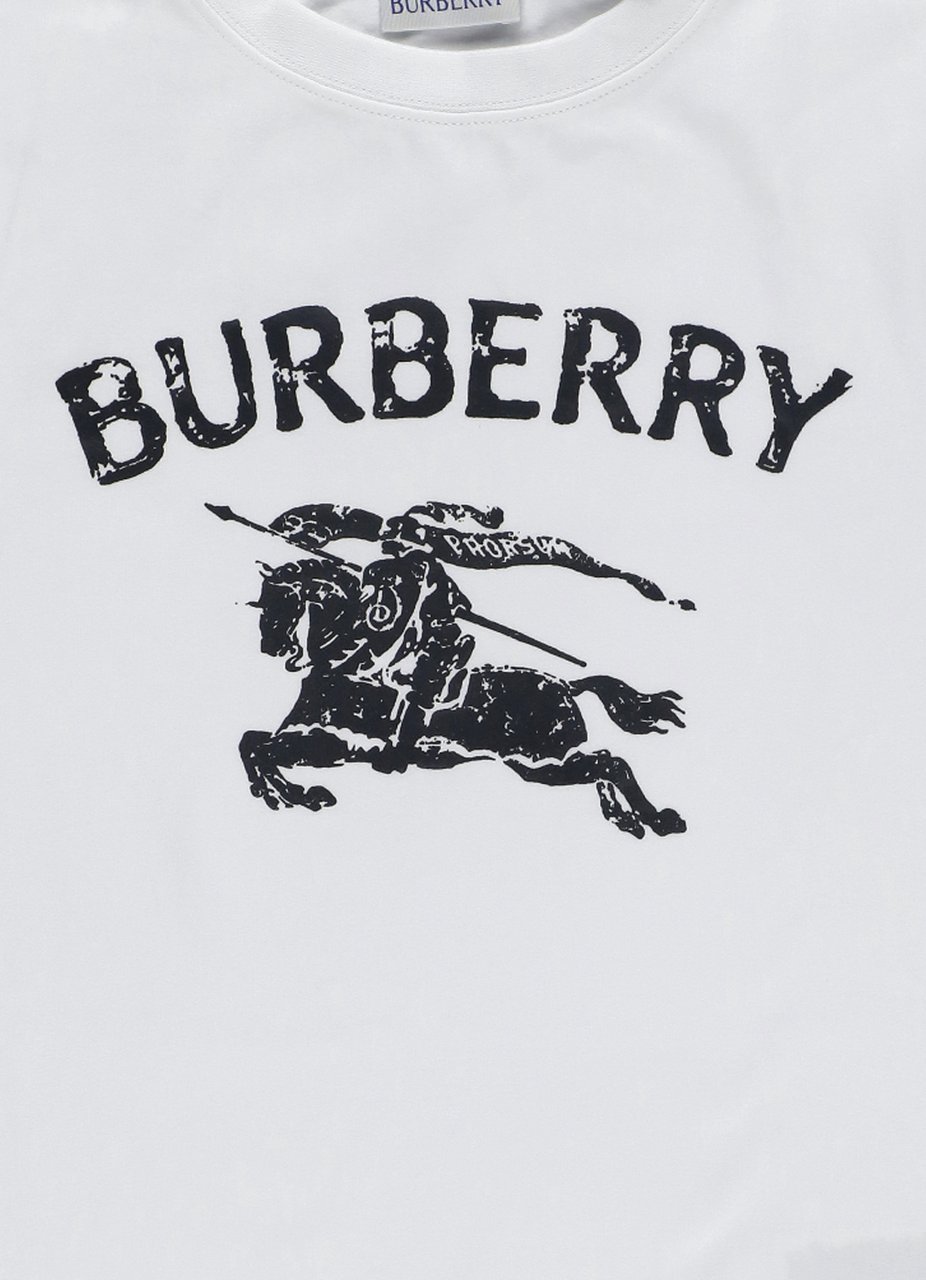 Burberry T-Shirts And Polos White Wit