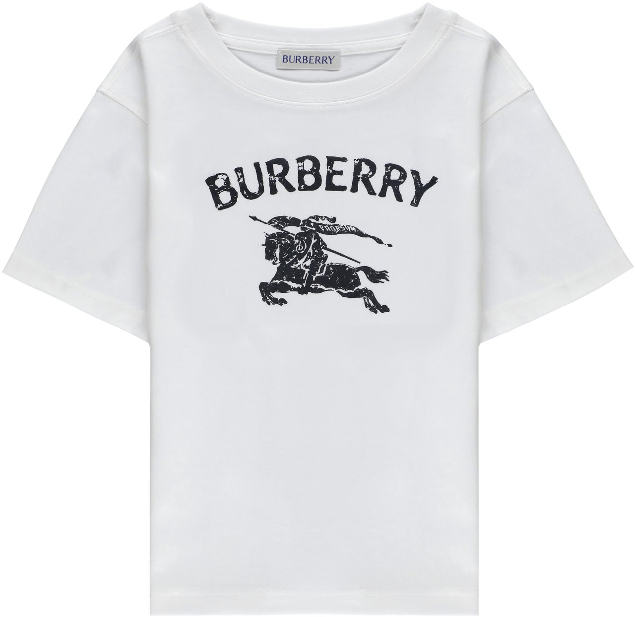 Burberry T-Shirts And Polos White Wit