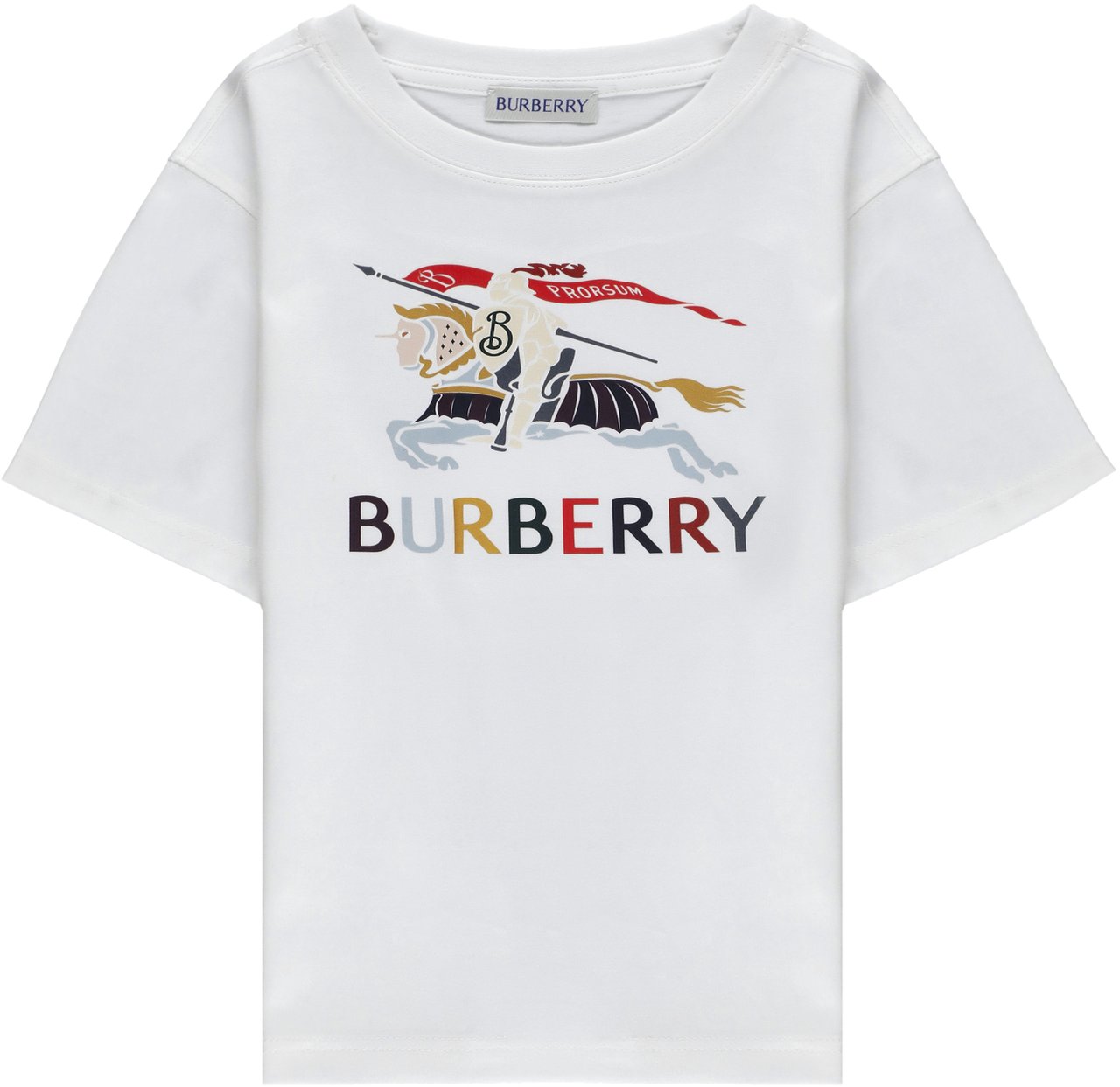 Burberry T-Shirts And Polos White Wit