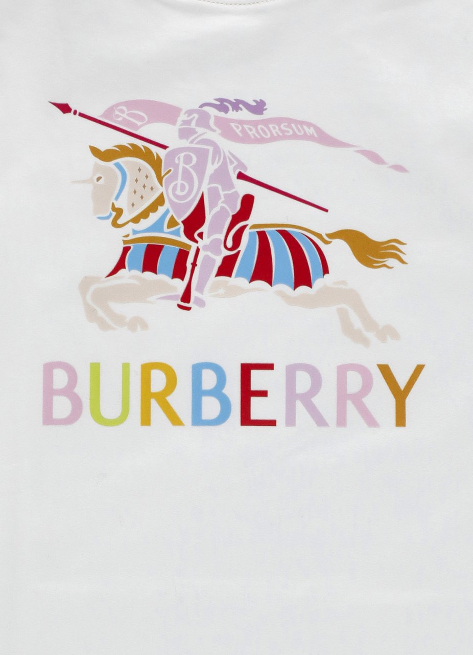 Burberry T-Shirts And Polos White Wit