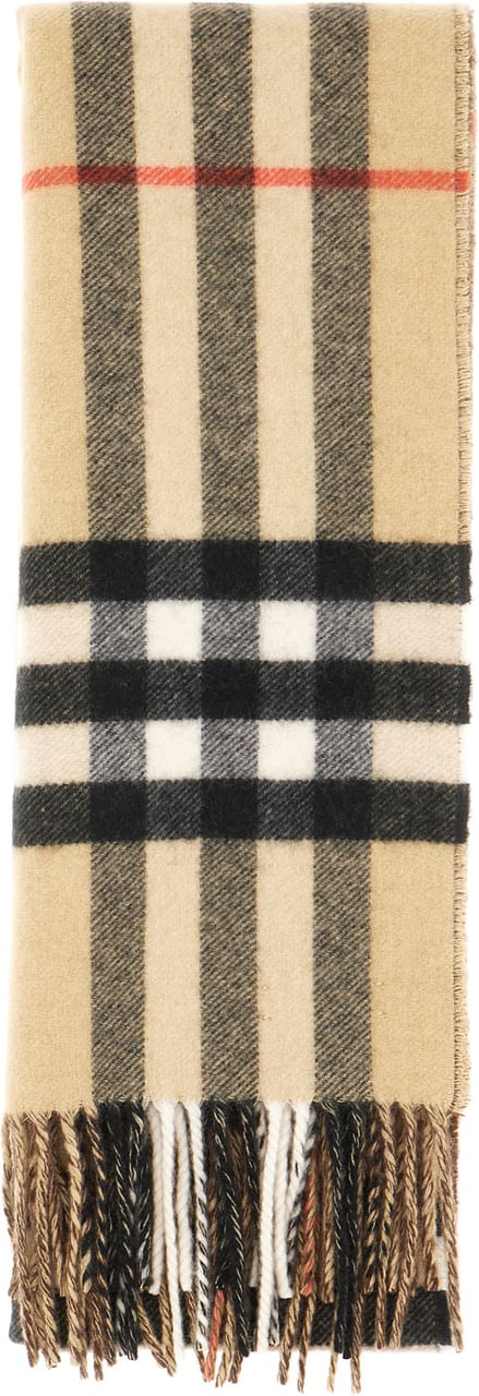 Burberry Embroidered cashmere scarf Divers