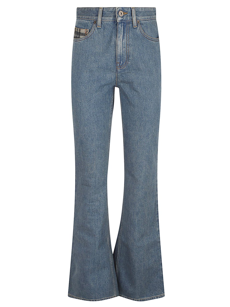 Burberry Classic Flared Jeans Blauw