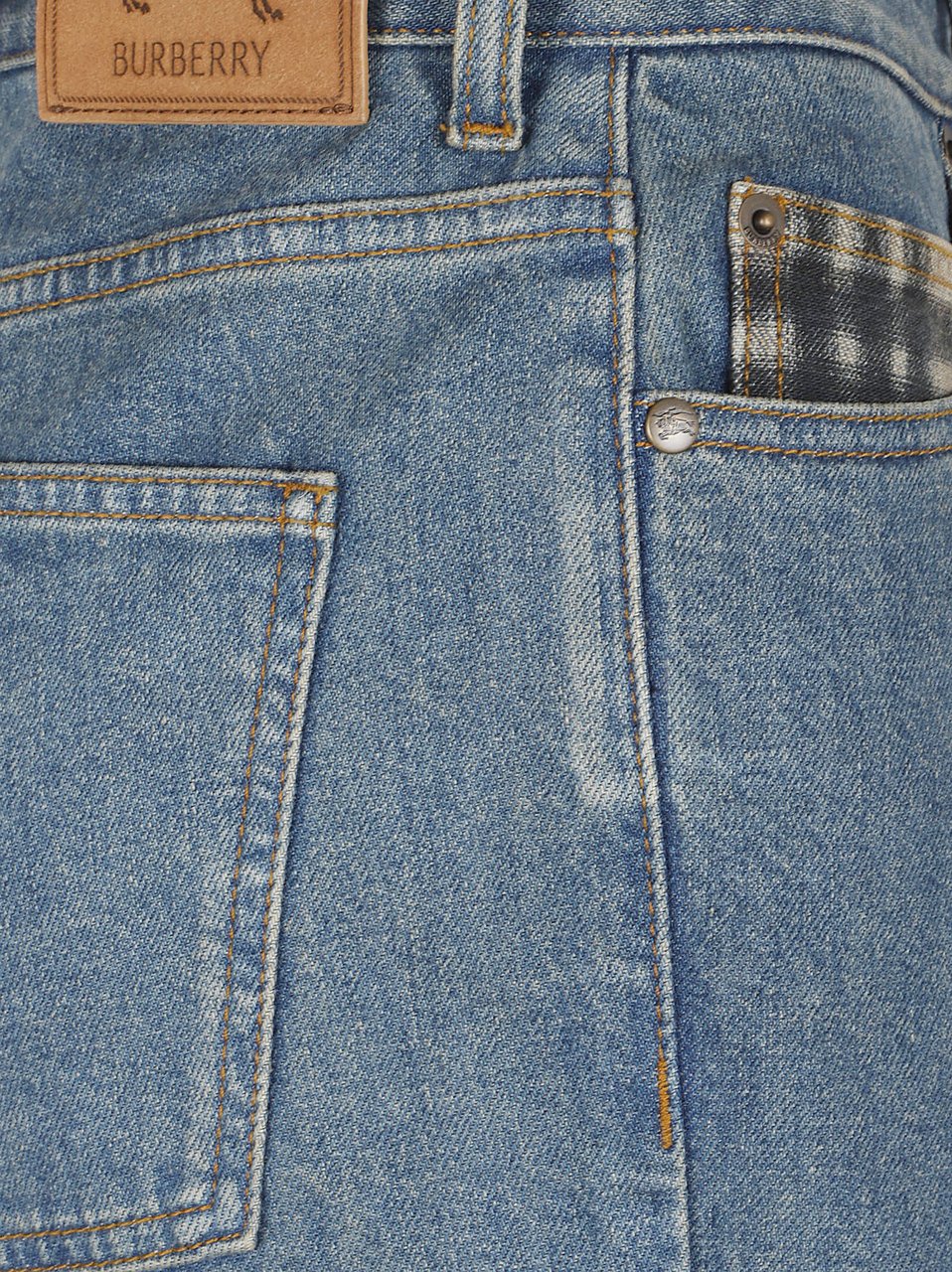 Burberry Classic Flared Jeans Blauw