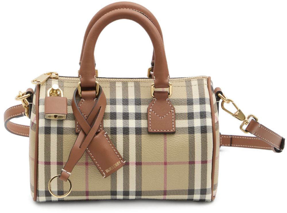 Burberry Bags Leather Brown Bruin
