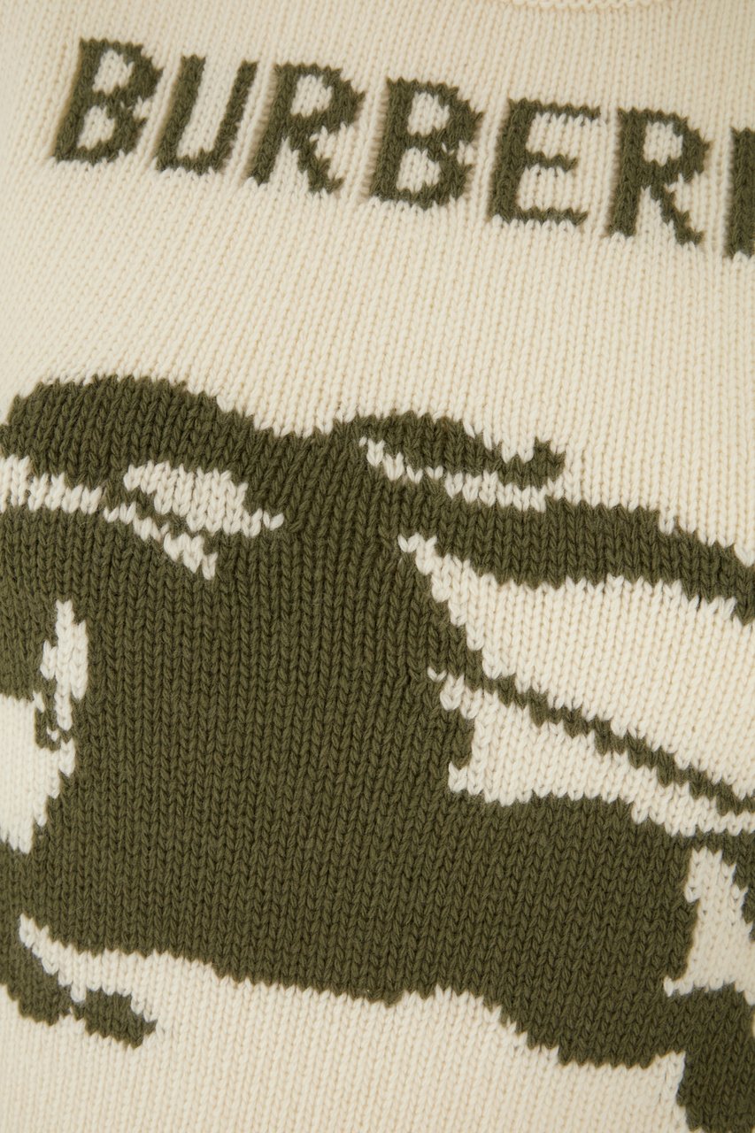 Burberry Burberry Ivory wool blend sweater Neutraal