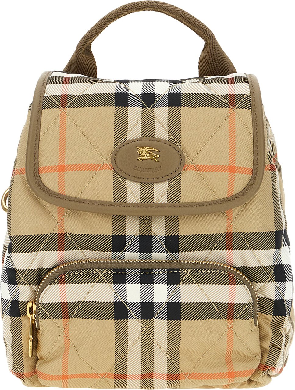 Burberry Embroidered canvas mini Horseshoe backpack Divers