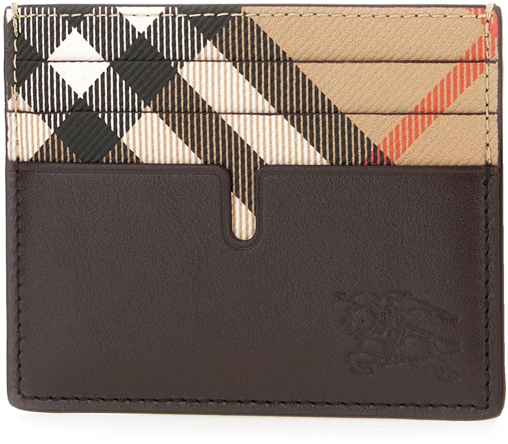 Burberry Burberry Multicolor leather card holder Divers