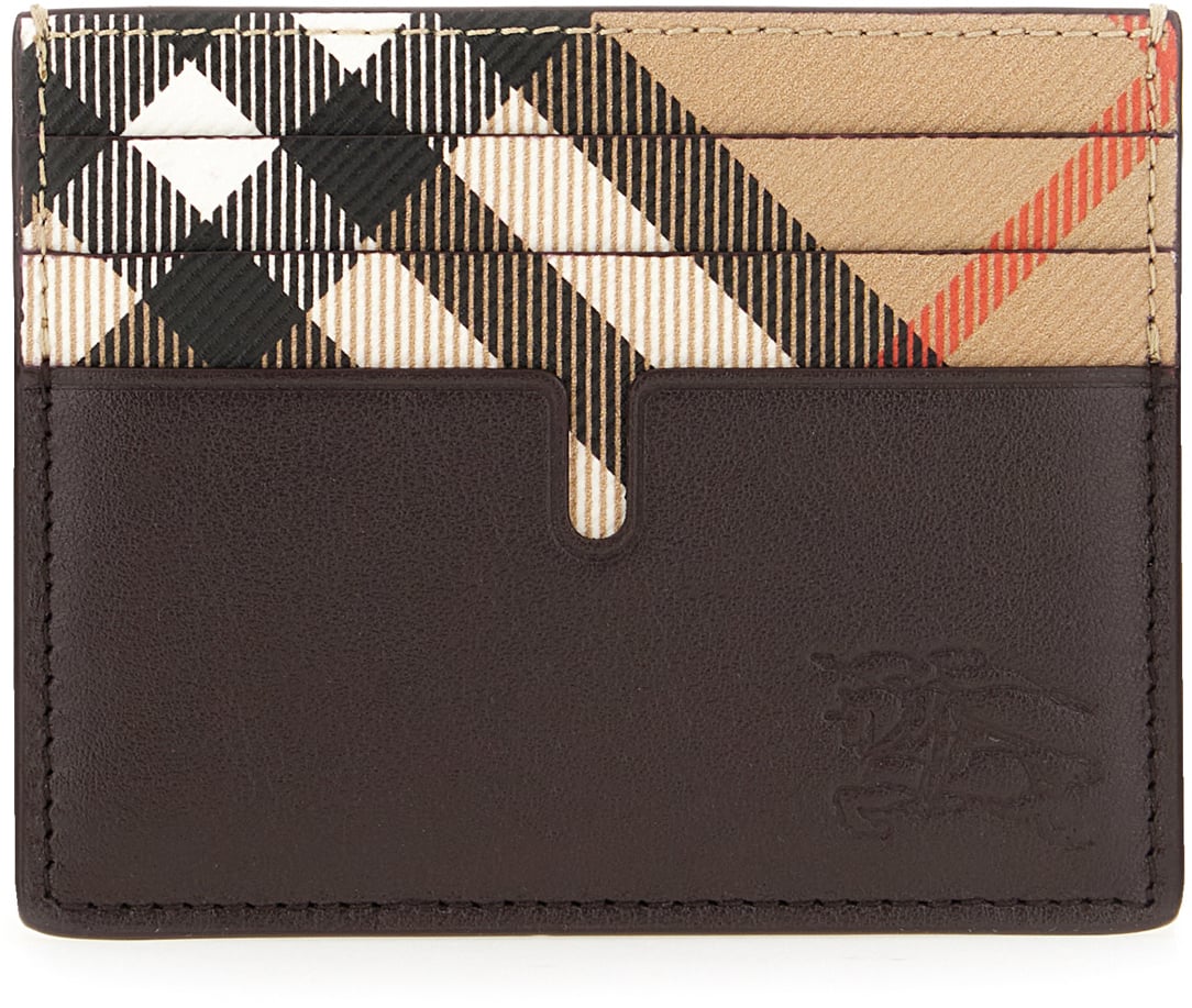 Burberry Burberry Multicolor leather card holder Divers