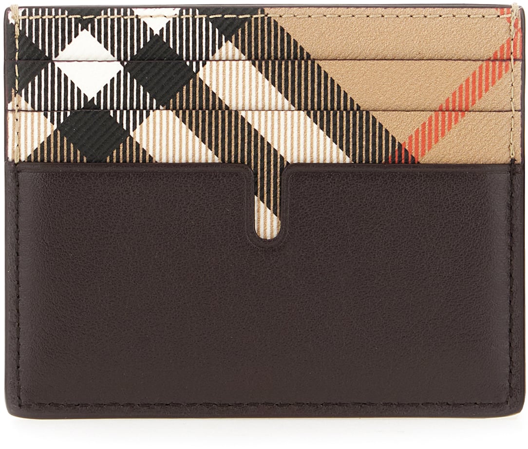 Burberry Burberry Multicolor leather card holder Divers