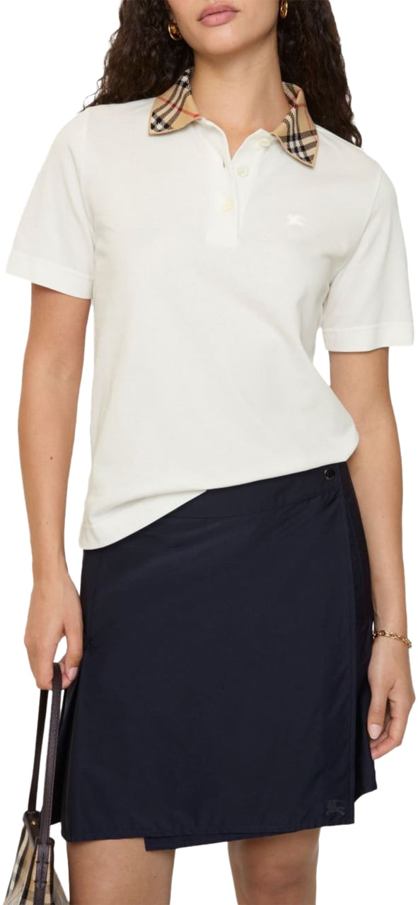 Burberry T-Shirts And Polos White Wit