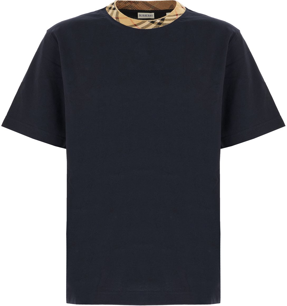 Burberry Midnight blue cotton t-shirt Blauw