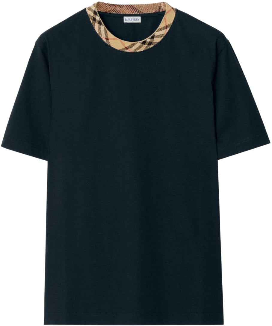 Burberry T-Shirts And Polos Blue Blauw